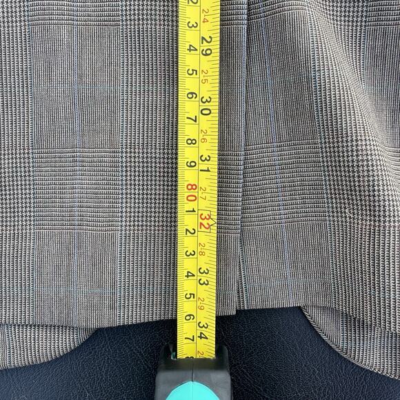 Lands End Mens Size 46L Multicolored Plaid wool Suit Jacket Sport Coat Blazer - Picture 16 of 16